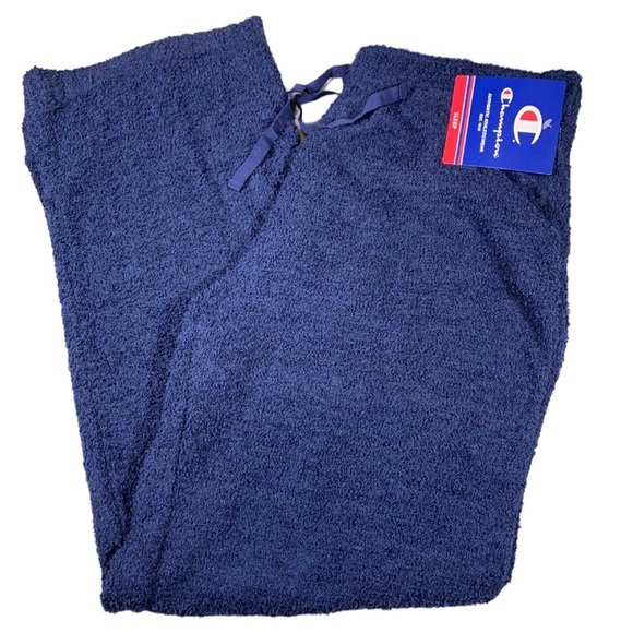 Champion Pants Women's XL Sleepwear Lounge Sherpa Textured Fleece Soft Cozy PJ - Picture 1 of 9